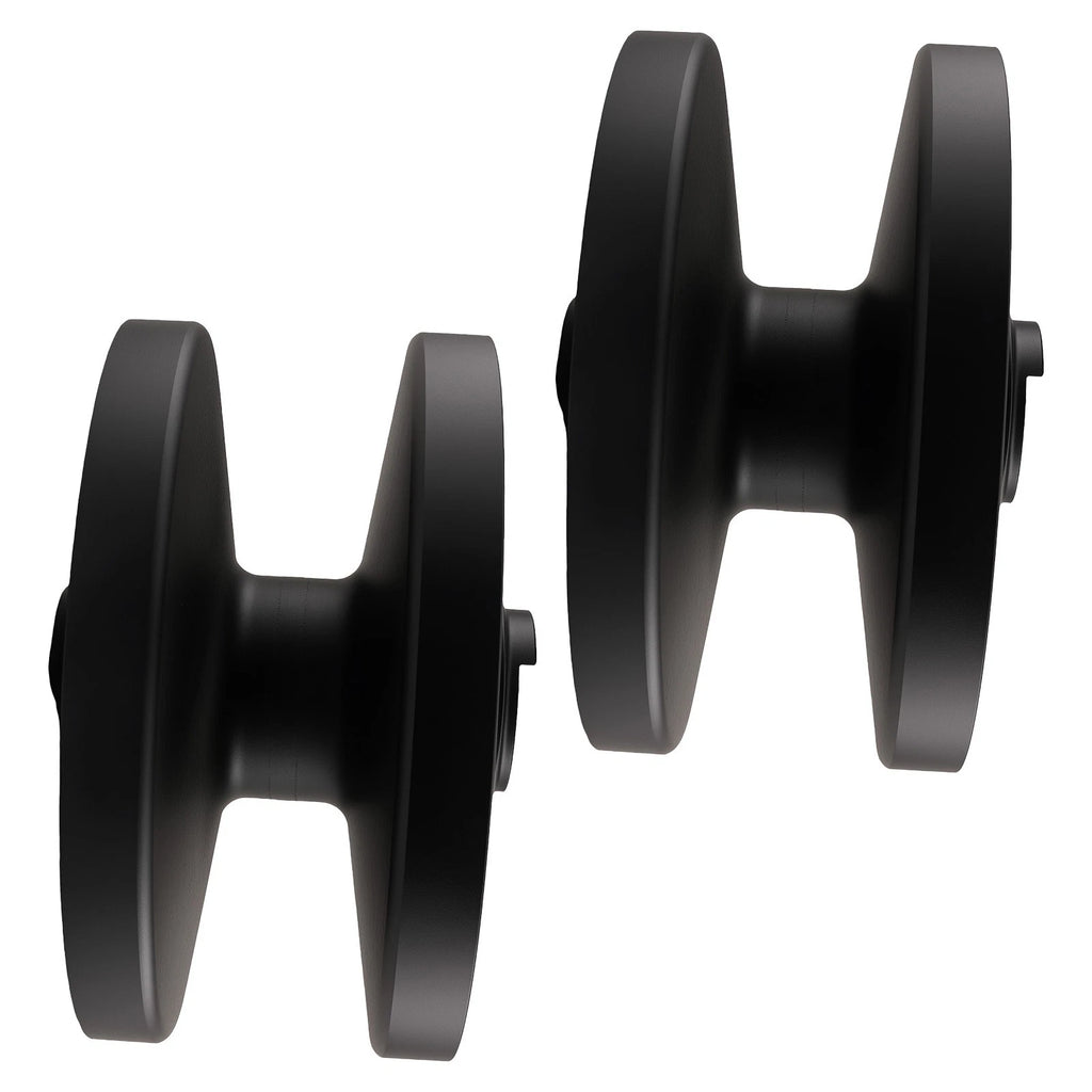 2X Track Idler Pulley for John Deere 333D 333E (AT366458 AT322755)