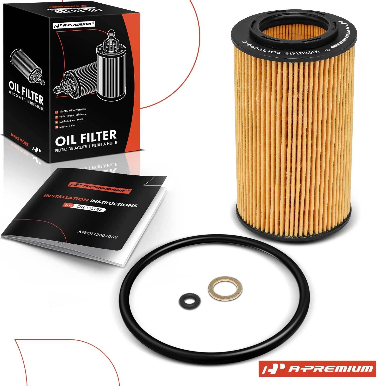 Engine Oil Filter for Hyundai Sonata, Kia Sorento (2006–2010)