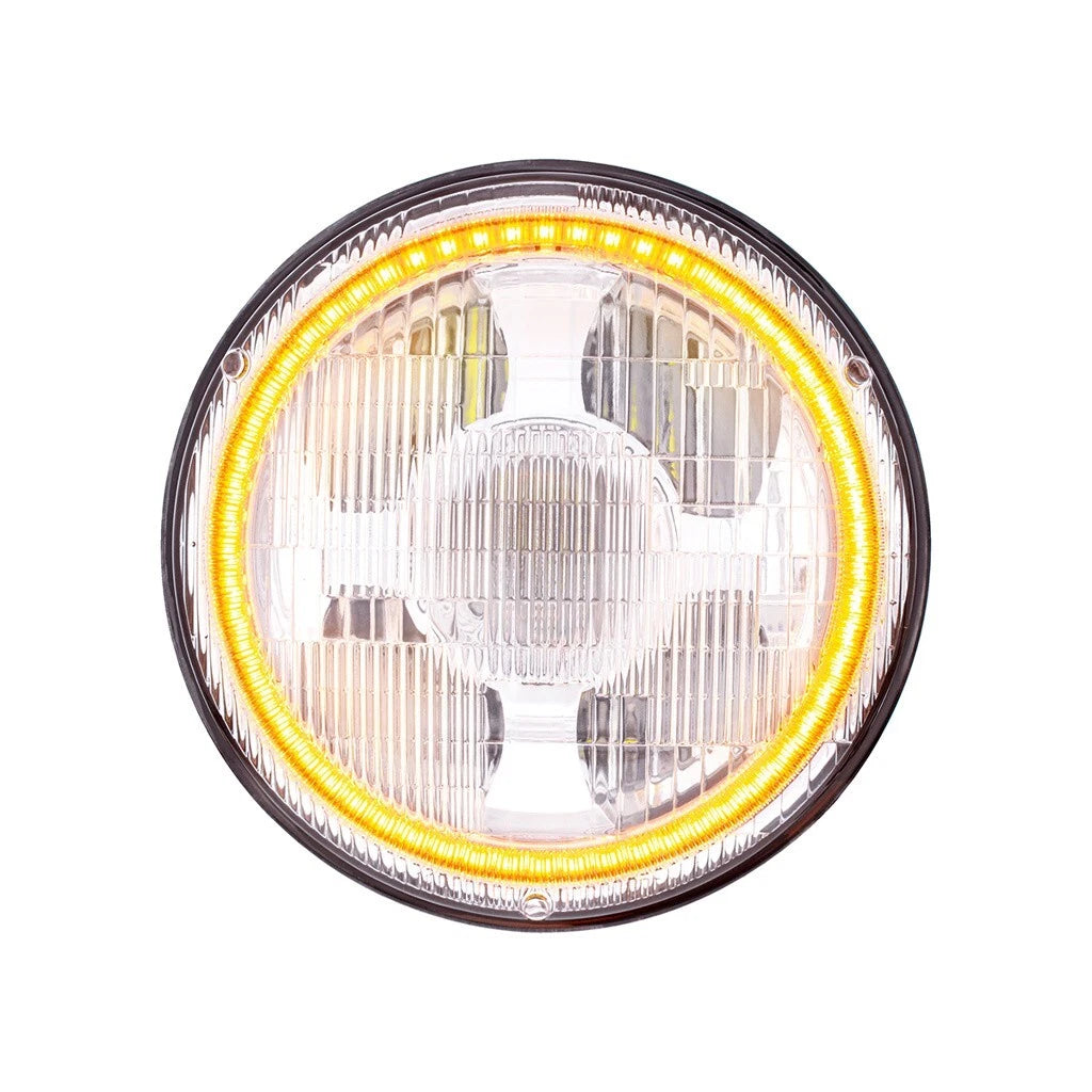 LED Headlights Pair Dual Function Halo for Ford Ranger (2011–2018)