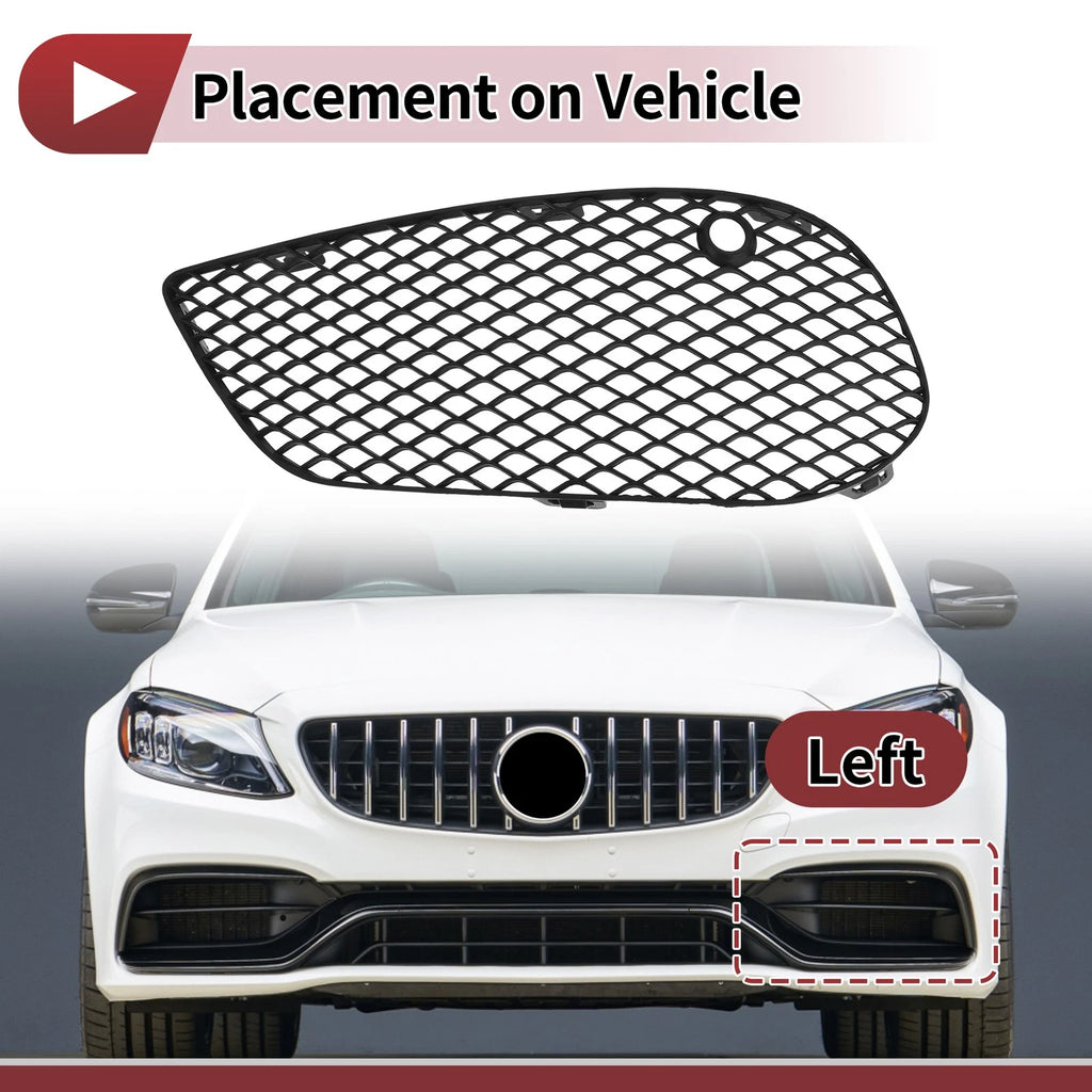 1 Pc Fog Light Grill for Mercedes-Benz C350e (2016–2018) No. 2058852523