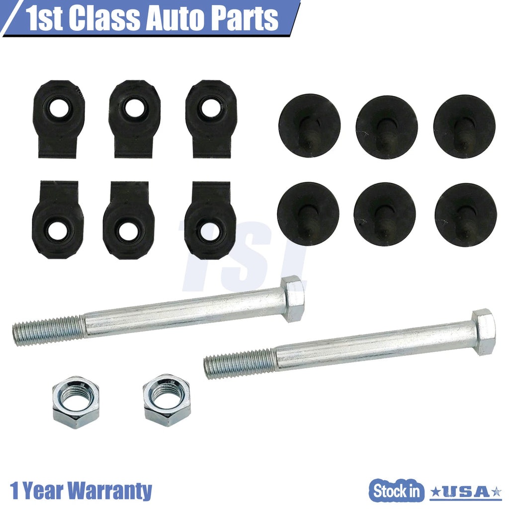 Set of 16 Front Leaf Spring Bracket Mounting Bolts for 1967–1981 Camaro Firebird