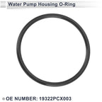 Water Pump Housing O-Ring No. 19322PCX003 for Honda Civic (2015–2020) Rubber