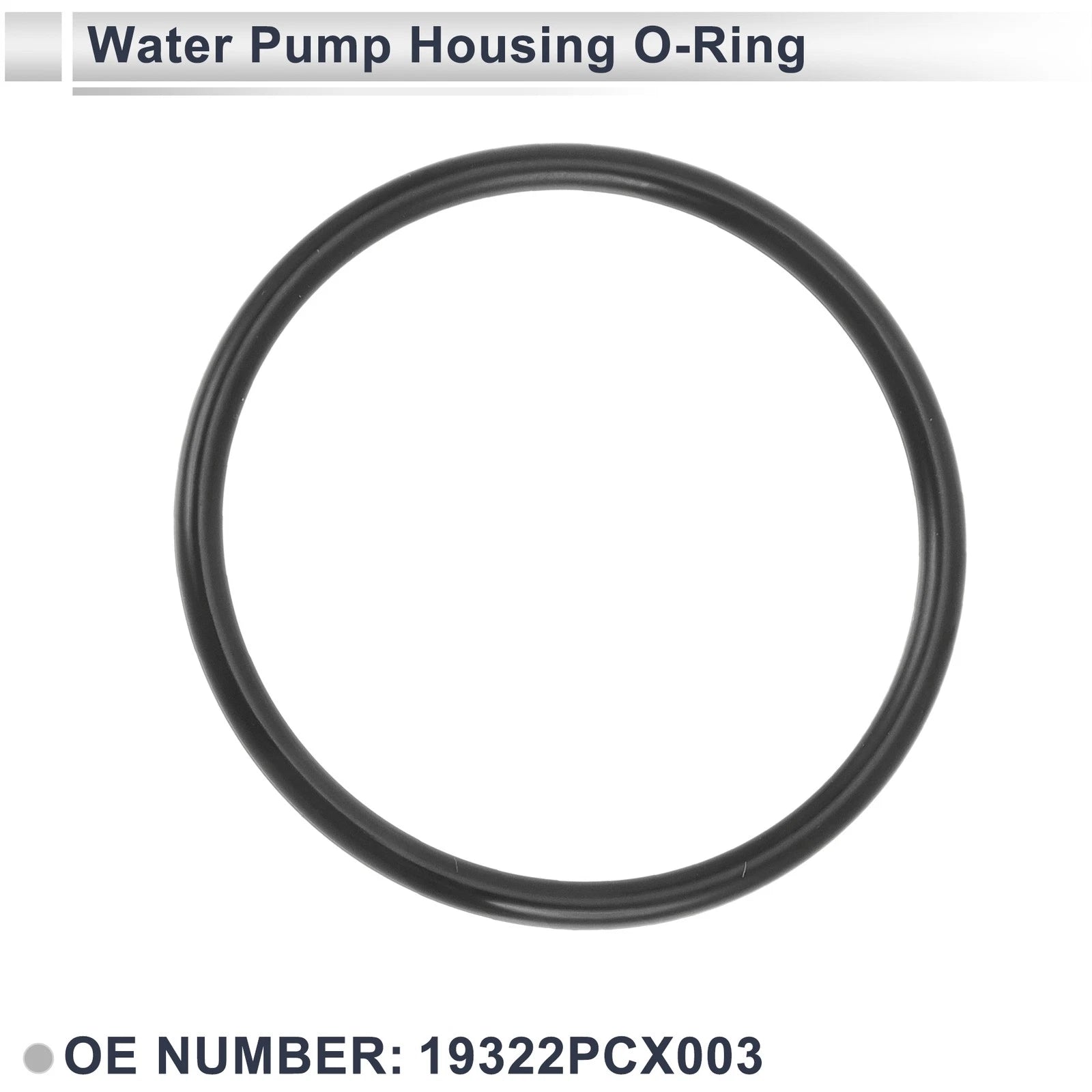 Water Pump Housing O-Ring No. 19322PCX003 for Honda Civic (2015–2020) Rubber