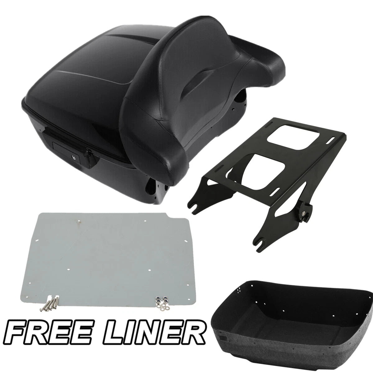 Trunk Mount Rack Pad for Harley Touring Electra Road Glide King (2014–2023)