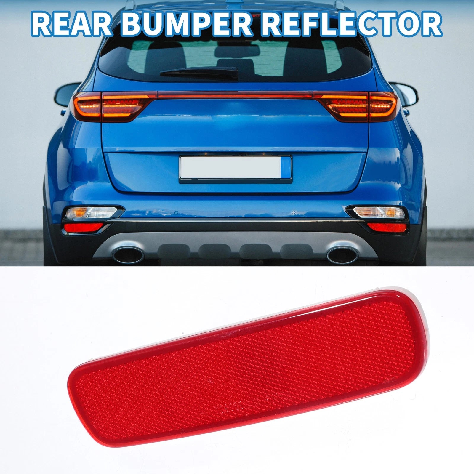 Rear Right Side Bumper Reflector No. 819106011 for Toyota Land Cruiser (1998–2007)