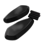 Mirror Block Off Base Plates for Yamaha R6 YZF-R6 (1999–2007) Black