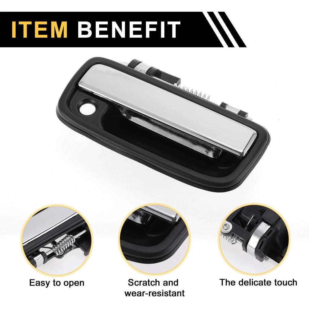 Front Right Exterior Door Handle for Toyota Tacoma (1995–2004) No. 6921035030