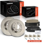 Rear Disc Brake Rotors & Ceramic Pads for Jeep Compass (2017–2022)