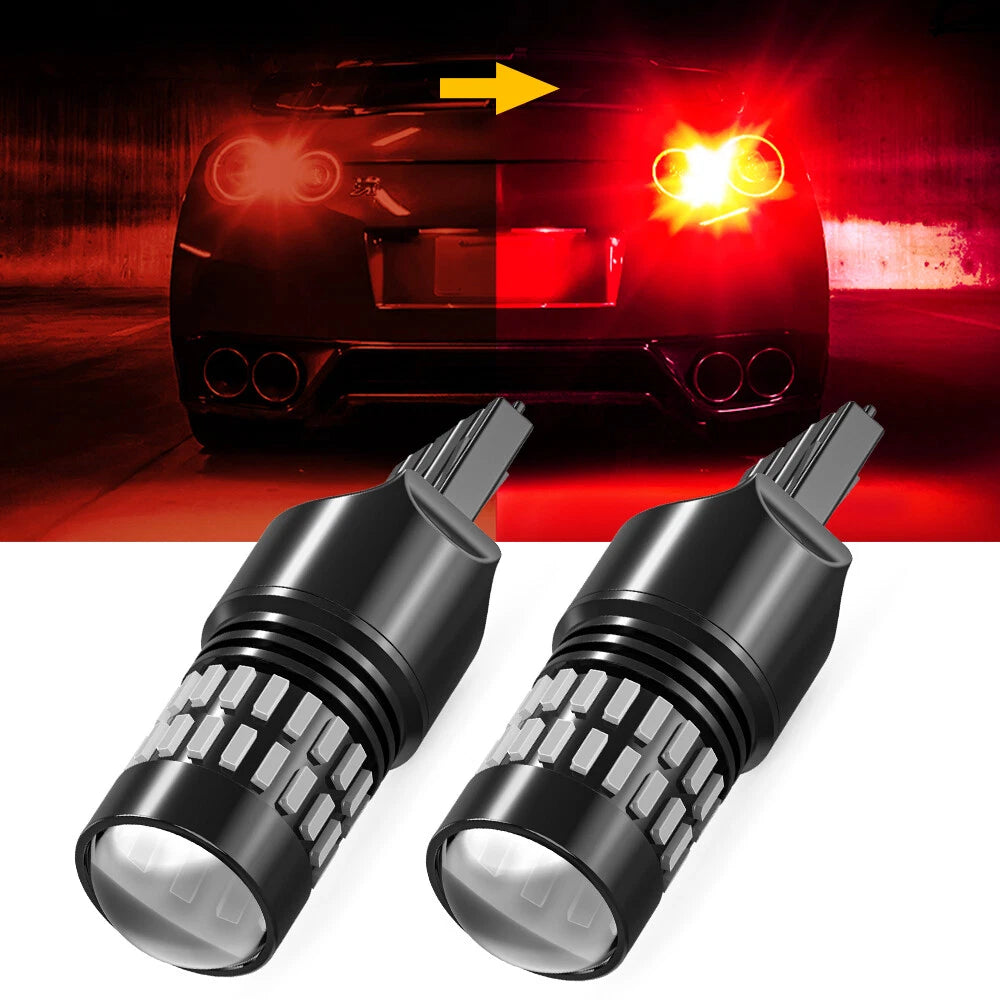 Set of 2 Red LED Brake Tail Stop Parking Light Bulbs for Make Model (YYYY–YYYY)