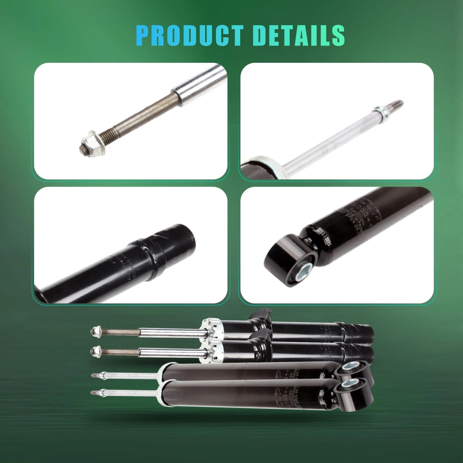 Set of 4 Struts for Hyundai Sonata (2006–2008)