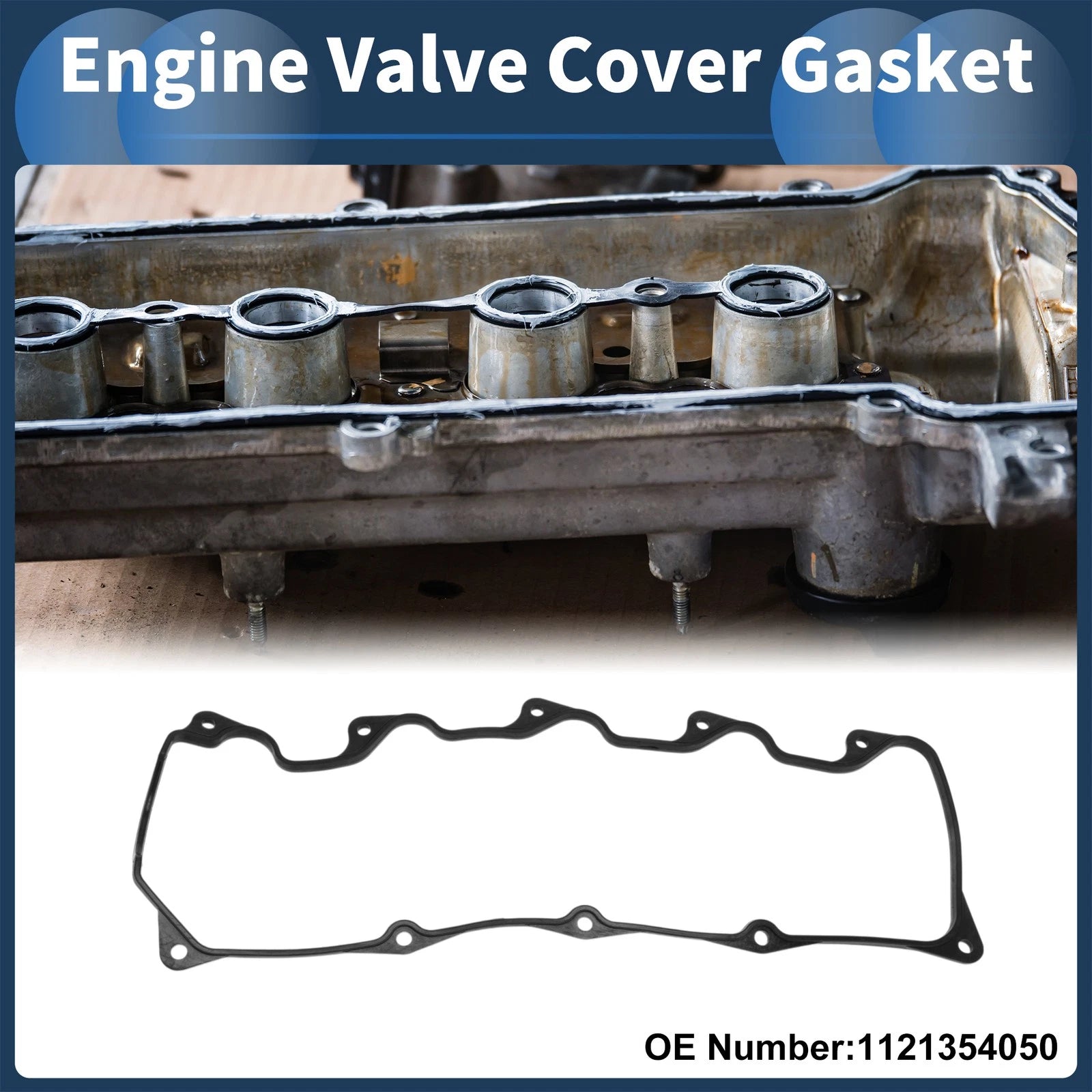 Engine Valve Cover Gasket for Toyota Pickup (1984–1985) No. 1121354050