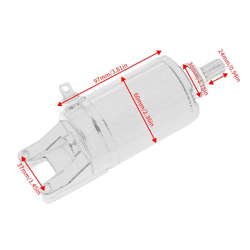 Starter Motor for Kawasaki Jet Ski Ultra 150 (1999–2005) 21163-3719, 21163-3715