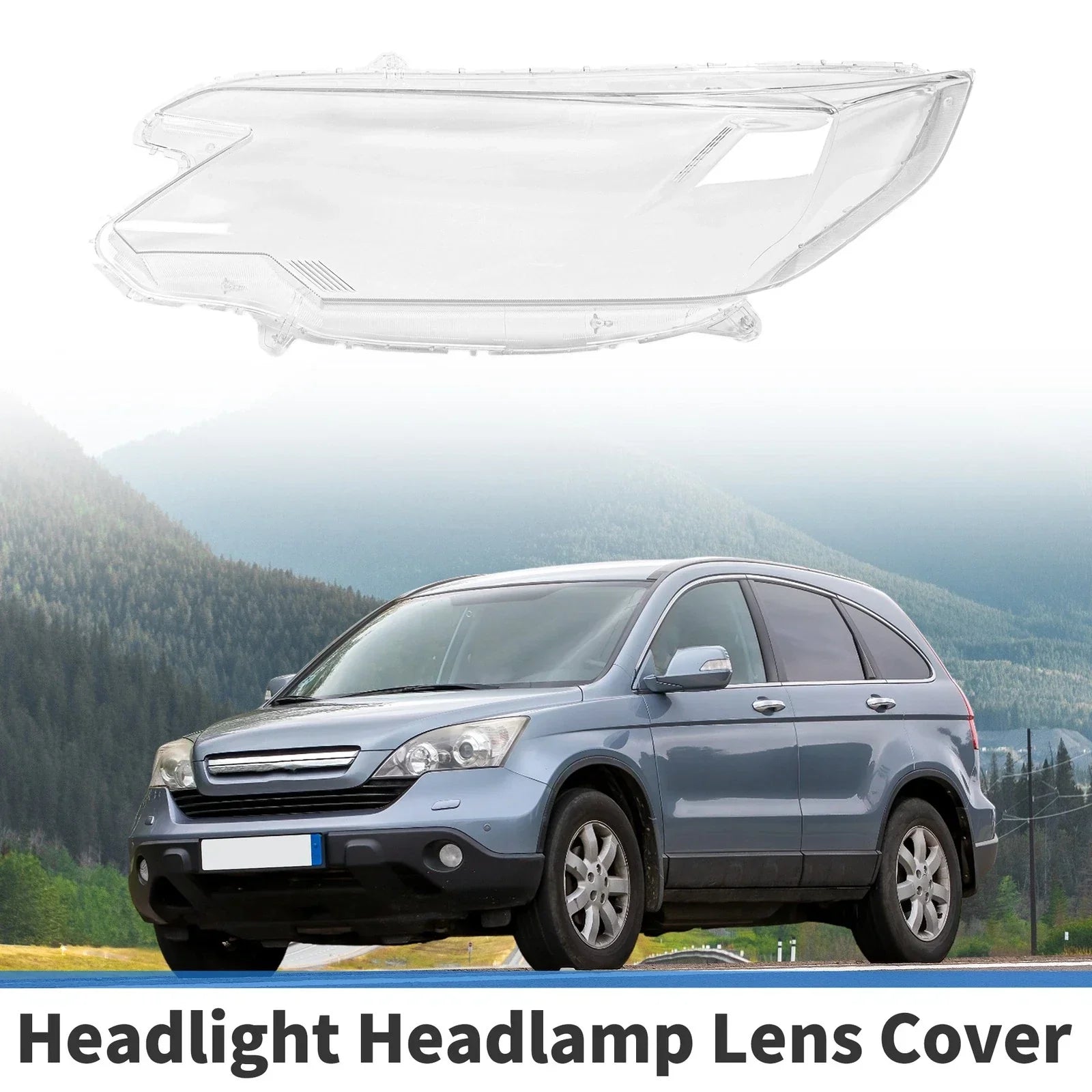 Car Front Left Headlight Lens Cover for Honda CRV (2015-2016)