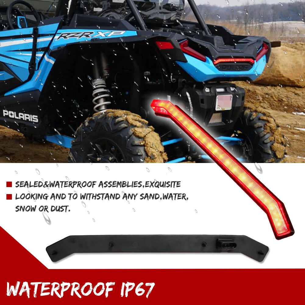 Smoke Rear LED Tail Light for Polaris RZR XP/XP 4 1000 (2019–Present)