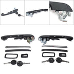 Set of 2 Front Left+Right Door Handles for Passat Jetta Golf MK1 MK2 (1974–1994)