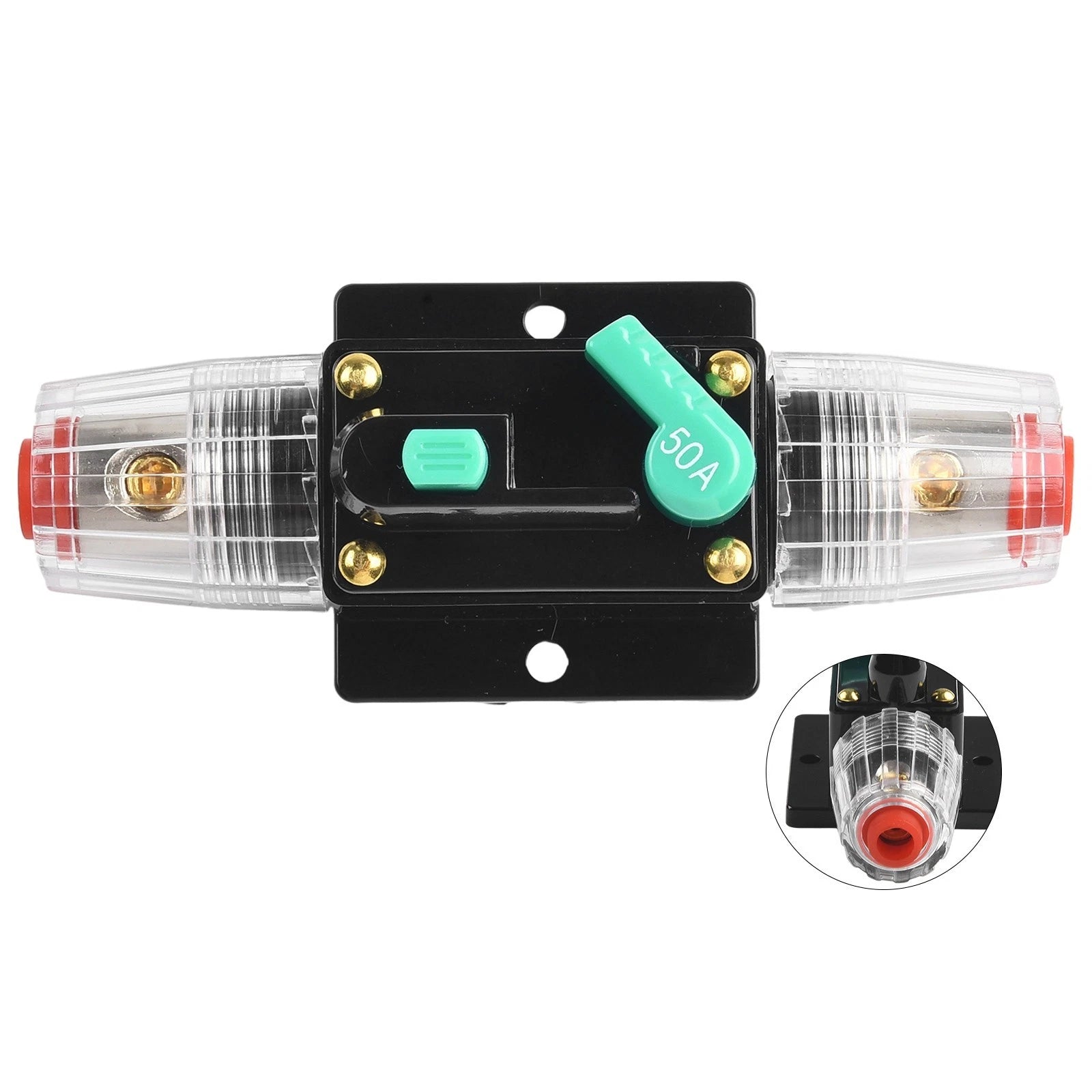 10A 100A AMP Resettable Circuit Breaker Fuse for Car Boat