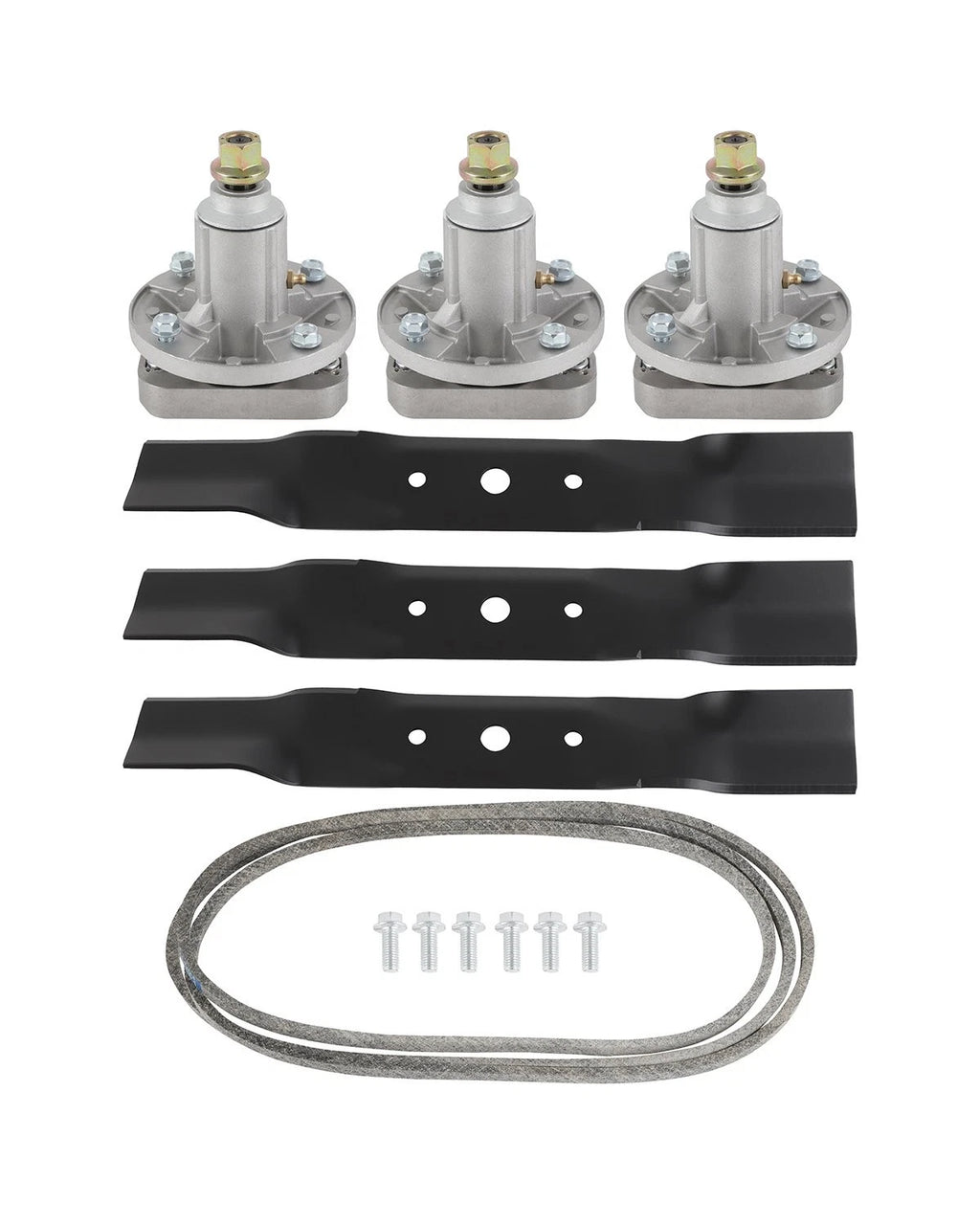 Spindle Belt Blade Deck Kit for John Deere L120 L130 (48") GY20785 GY20050