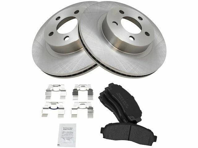 Front Brake Pad and Rotor Kit for Mazda B3000 (2003–2007) H265CB