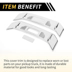 1 Pair Tail Light Lamp Strip Trim for Toyota Tundra (2022–2024)