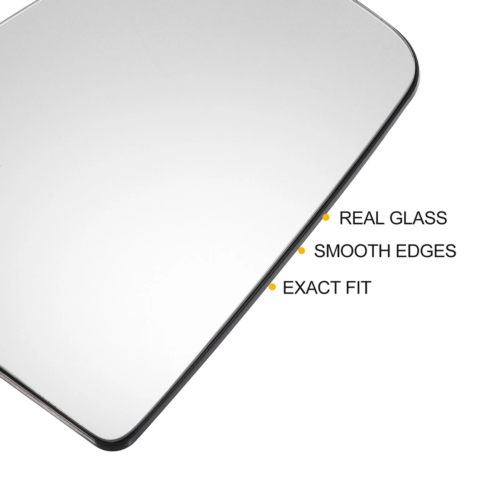 Right Upper White Heated Mirror Glass for Ford Transit T150 T250 (2015–2023)
