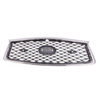 Front Grille Replacement Chrome ABS Plastic w Park Assist for Ford (2011–2018)