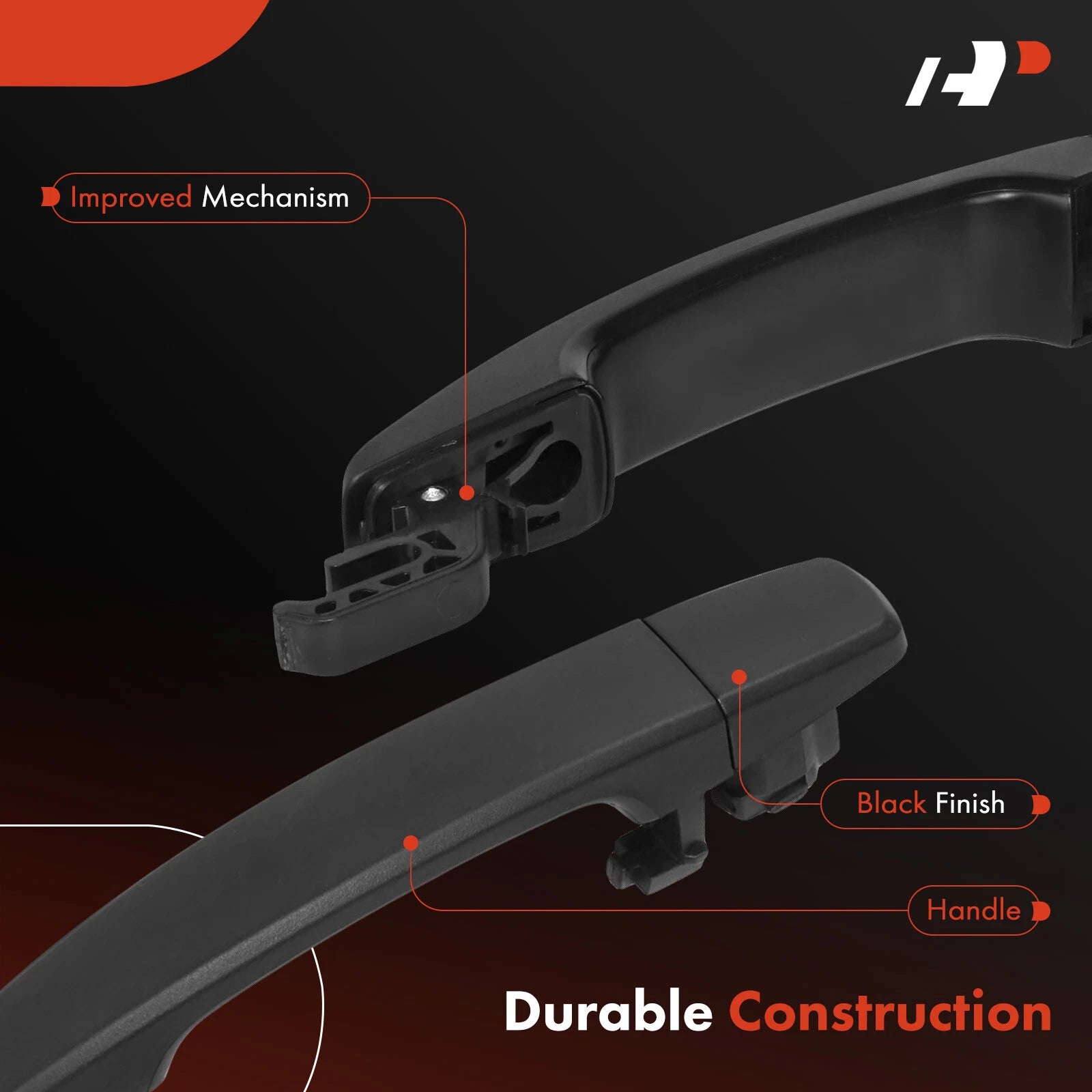 Front Left Exterior Door Handle for Jeep Renegade (2015-2025)