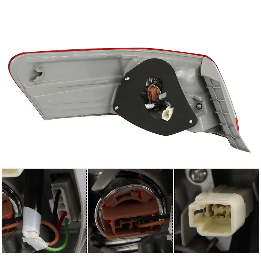 Right Passenger Side Tail Light for Toyota Camry (2010–2011) Chrome
