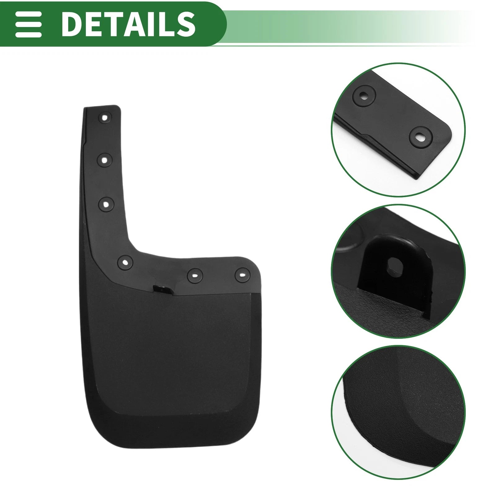 Mud Flaps Splash Guards for Ford Ranger (2024) W/ Mount Accessories
