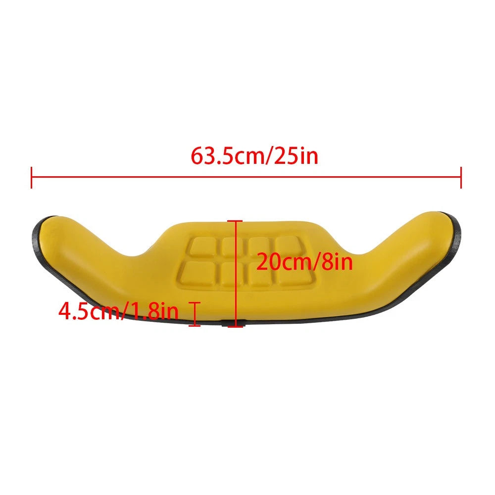 2 Piece Yellow Seat Cushion Set for John Deere 310 310A 310B 401