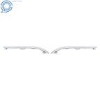 Set of 2 Chrome Bumper Trims for Honda Pilot (2019–2022)
