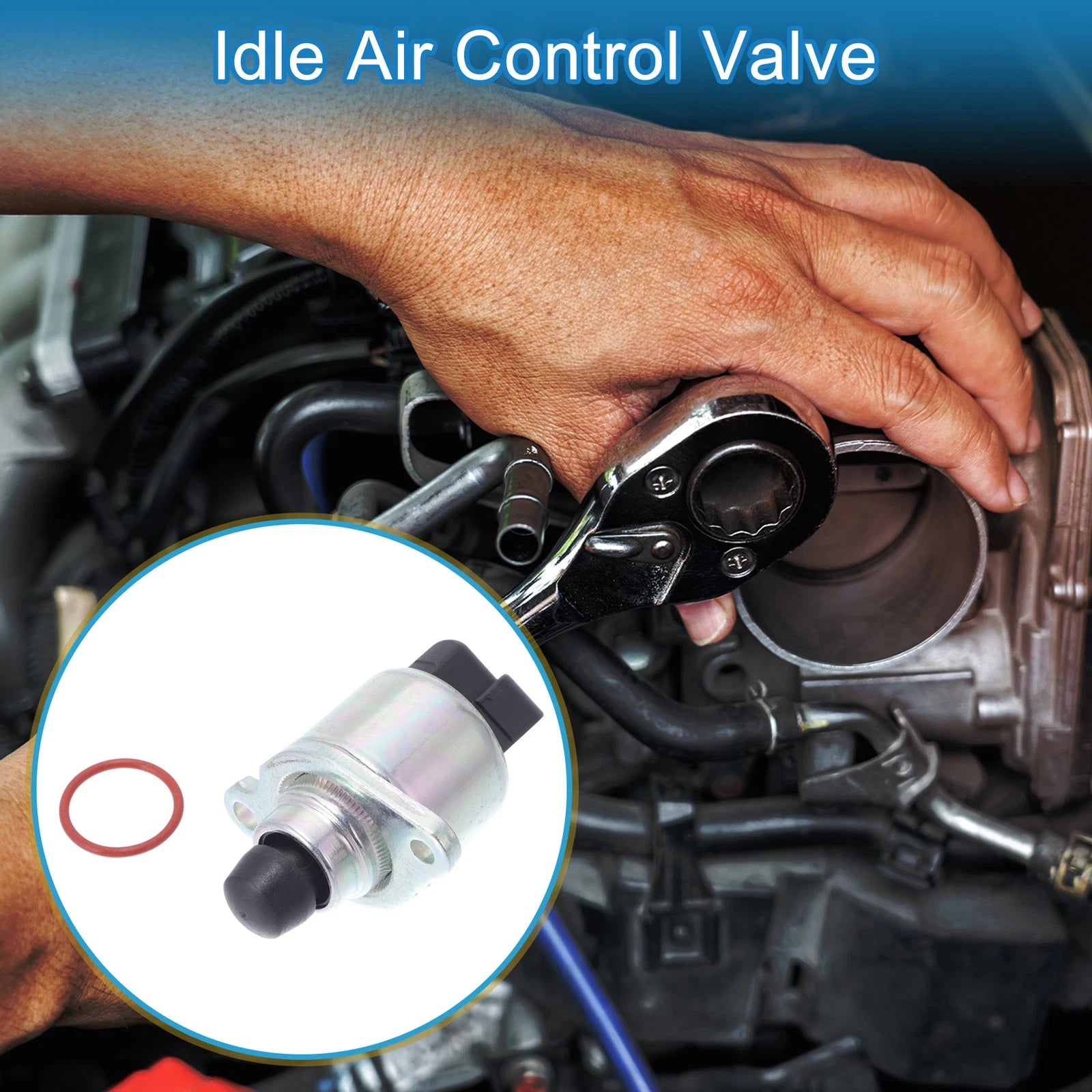 Idle Air Control Valve for Cadillac Escalade (2002) No. 17113598