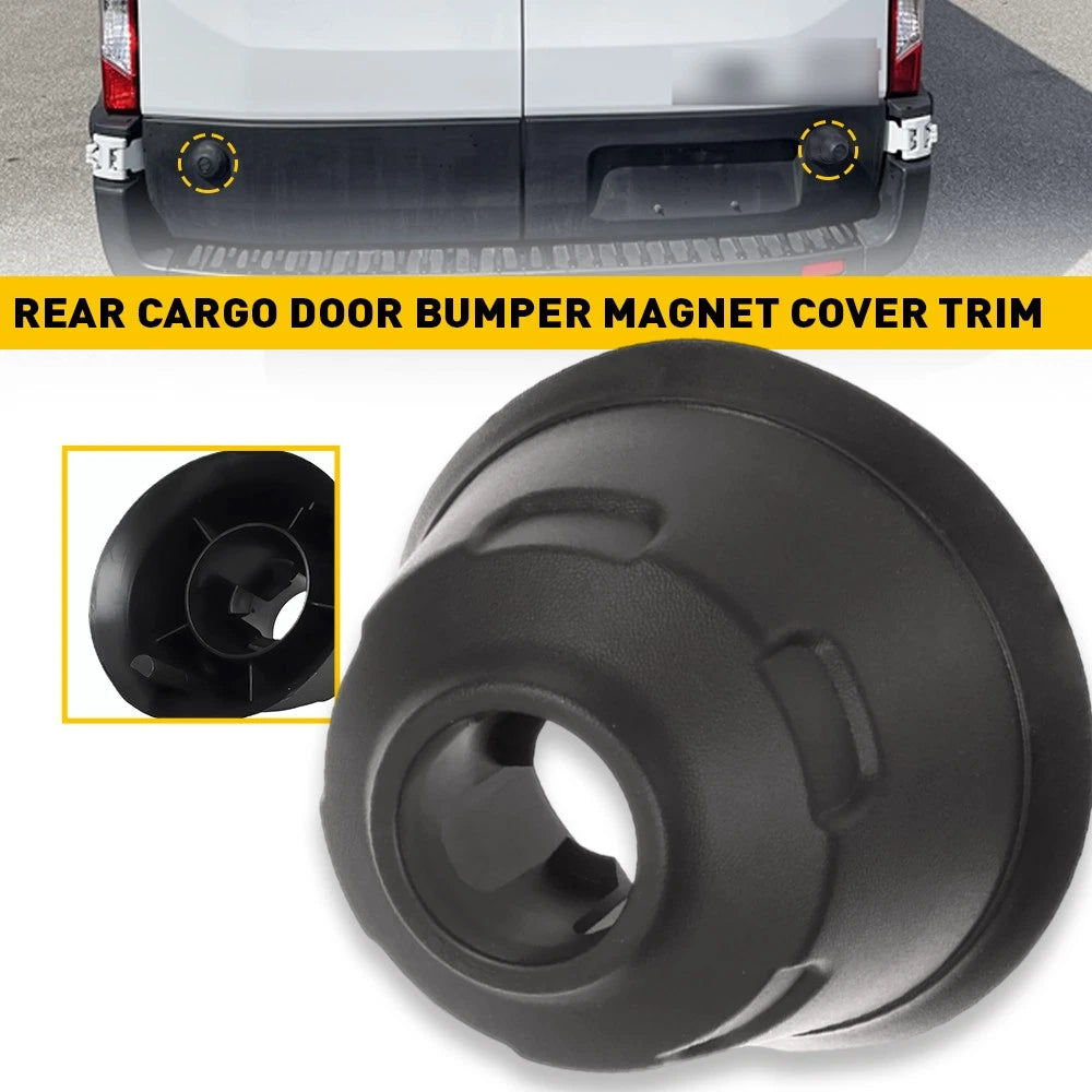 Rear Cargo Door Bumper Magnet Cover Trim for Ford Transit (2015–2019)