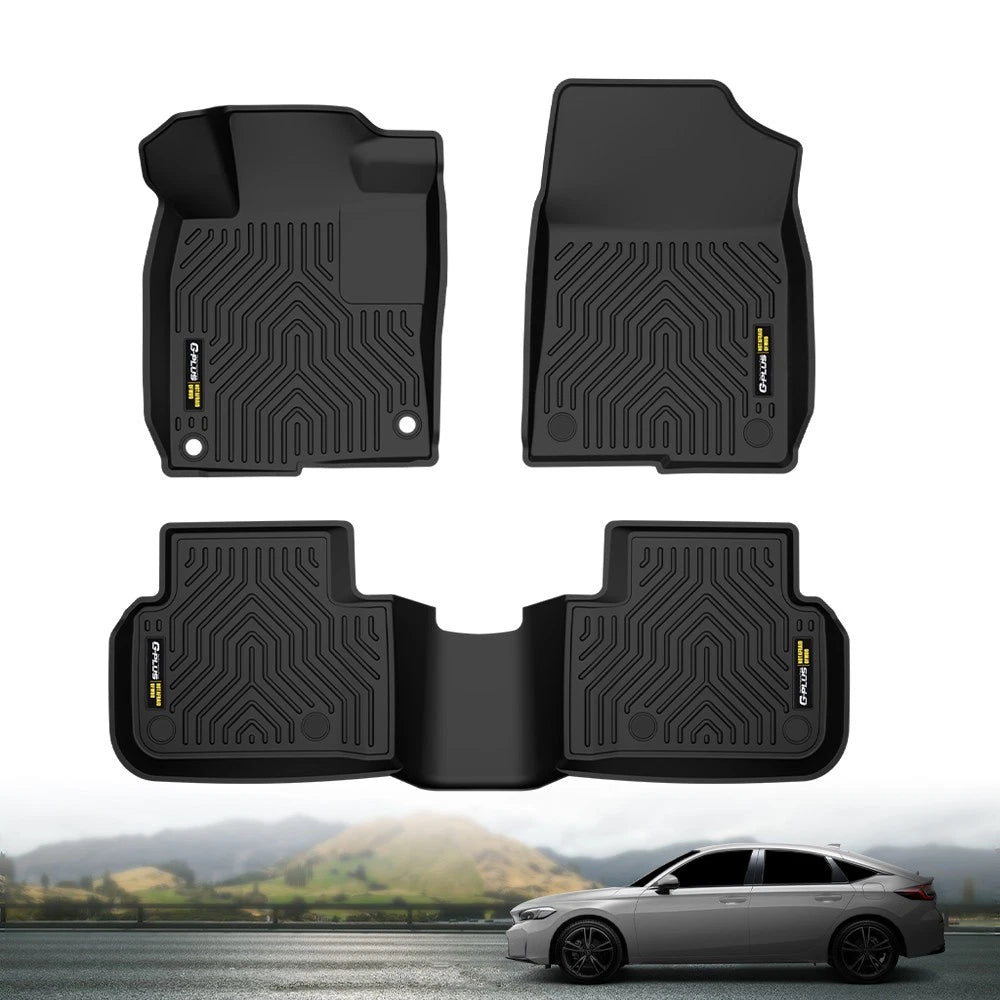 All Weather TPE Floor Mats for Honda Civic (2022–2024) & Acura Integra (2023–2024)