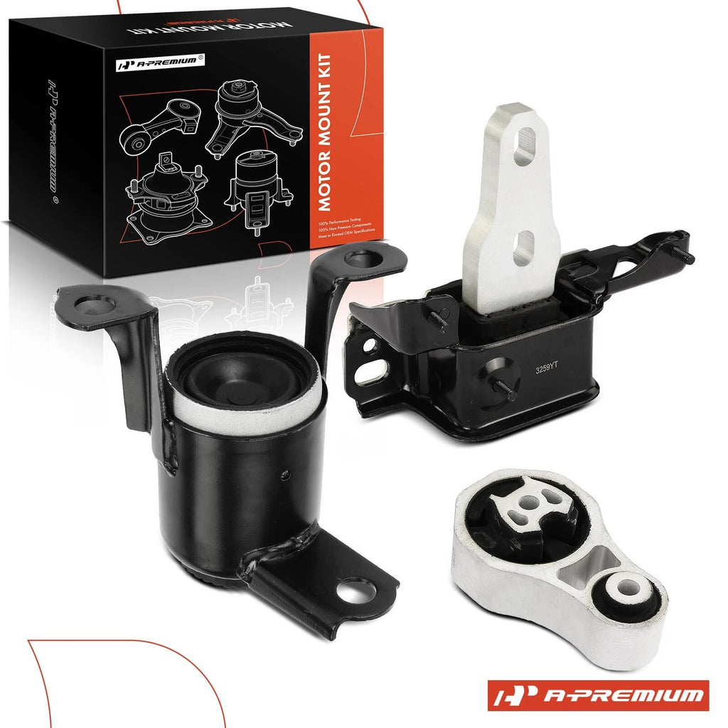 3X Engine Motor & Transmission Mount for Ford Fiesta (2011–2014)