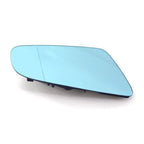 1Pcs Right Blue Door Side Mirror Glass 8E0857536E for Audi A3 (2003–2008)