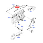 Coolant Overflow Hose for Land Rover Discovery Sport, Range Rover Evoque (2015-2023)