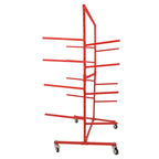 Mobile Bumper Storage Rack for Auto Body (Adjustable Support Arms)