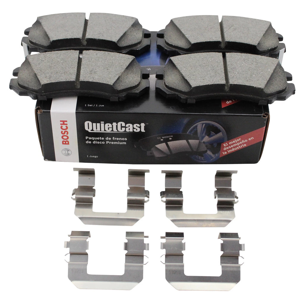Set of 4 Bosch QuietCast Front Ceramic Brake Pads for Hyundai Sonata (2011–2019)