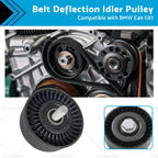 Belt Deflection Idler Pulley for BMW E87 E88 E83 E46 E84 (2004–2013)