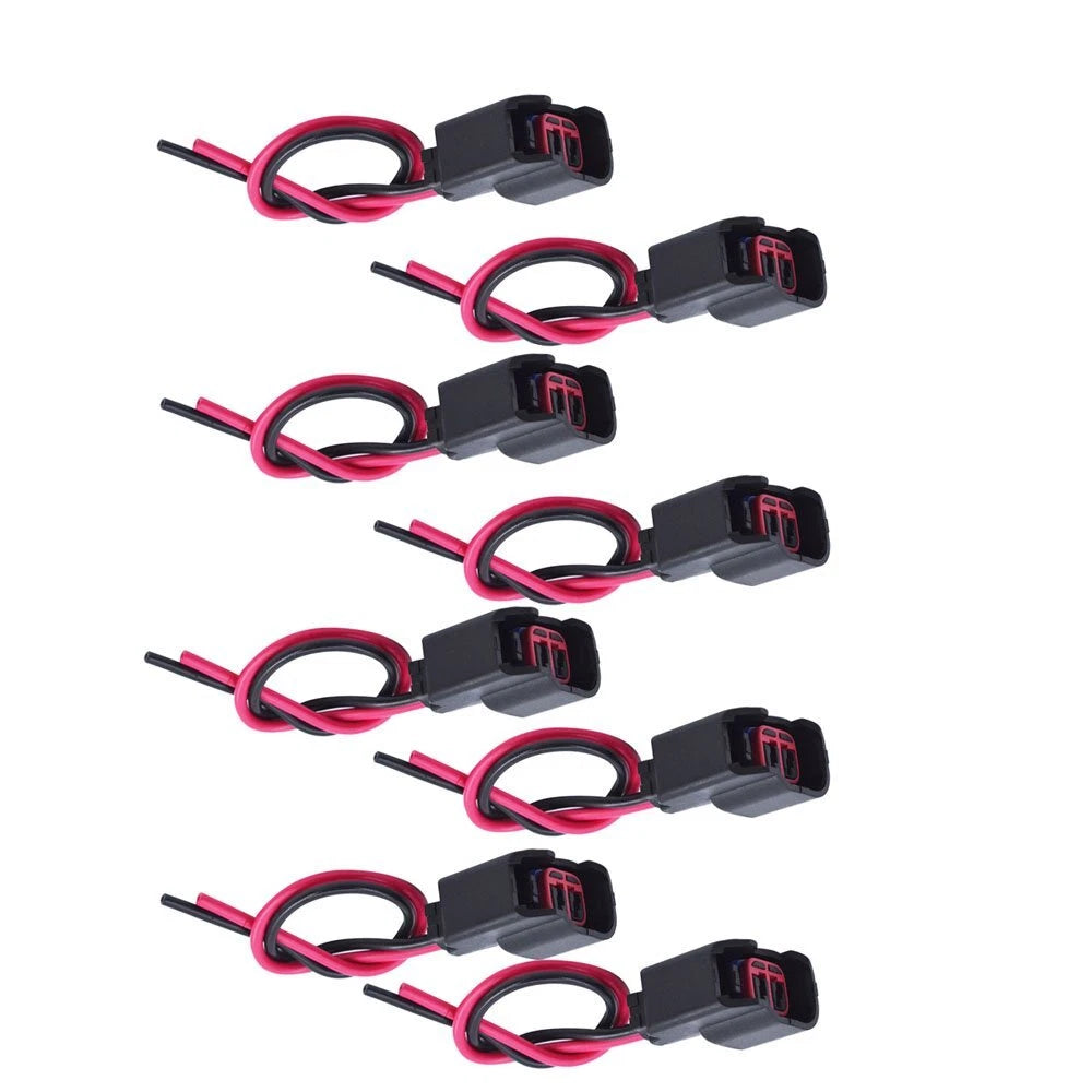 Set of 8 Fuel Injector Connector Clips for USCAR EV6 EV14