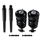 Front Struts & Rear Shocks Sway Bar Kit for Silverado Sierra 1500 (2014–2018)