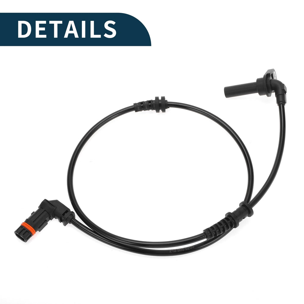 2pcs ABS Wheel Speed Sensor for Mercedes-Benz (A2129050200)