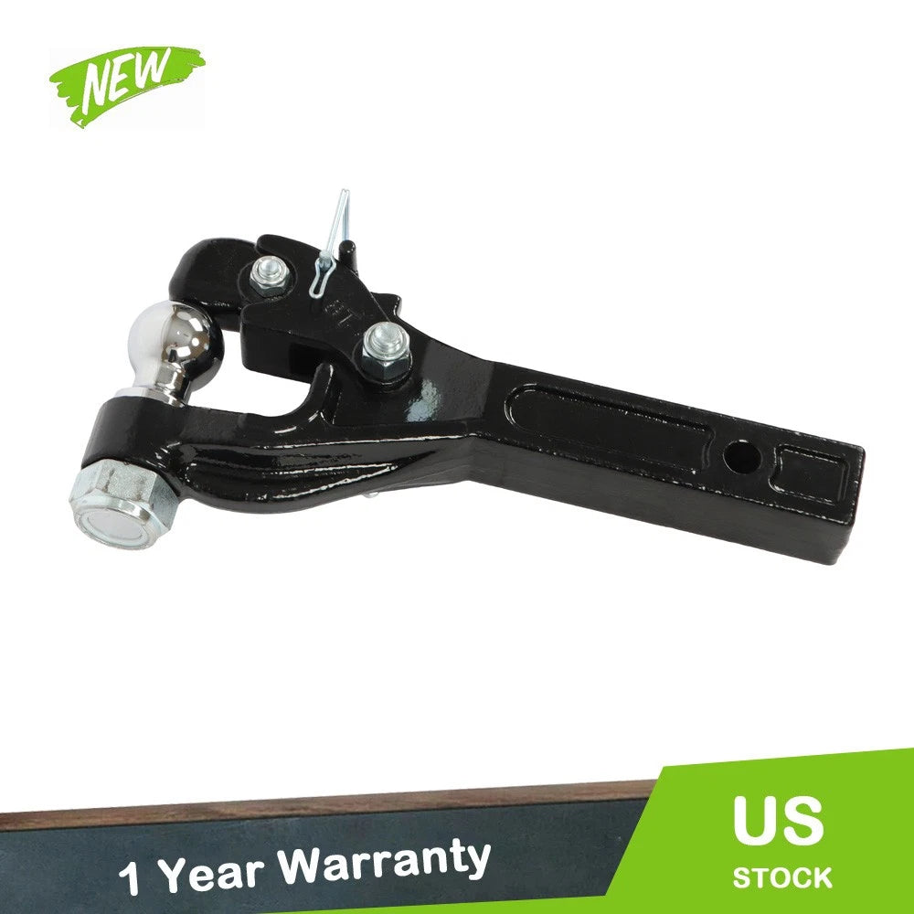 Pintle Hook for Trailers (Fits 2.5 to 3-Inch Lunette Ring)