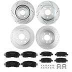 Front/Rear Brake Rotors and Ceramic Pads Kit for Nissan Altima (2013–2023)
