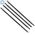 Set of 4 Window Moulding Trim Seal Weather Strips for Toyota Corolla (2009–2012)
