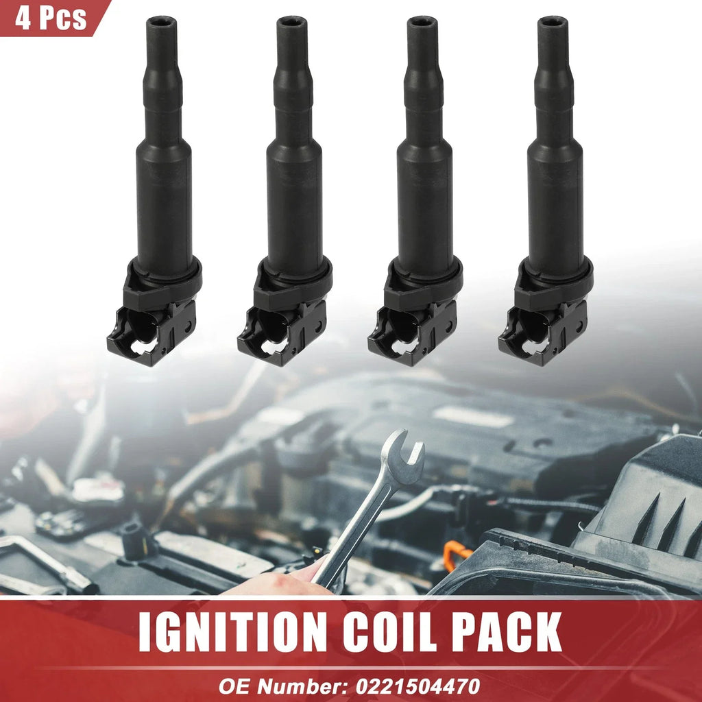 4 x Ignition Coil Pack for BMW 128i (2008 - 2013)