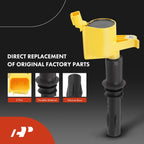 Set of 8 Ignition Coils & Iridium Spark Plugs for Ford F-150 F-350 (2008–2010)