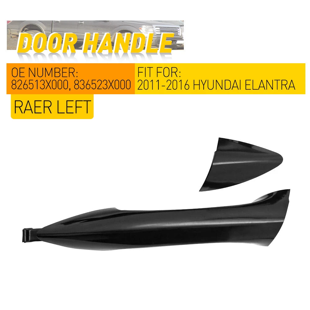 Exterior Door Handle for Hyundai Elantra (2011–2016) Rear Driver Side