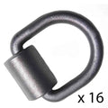 1/2 Inch D-Ring for Flatbed Truck Trailer (12,000 lb Rated)