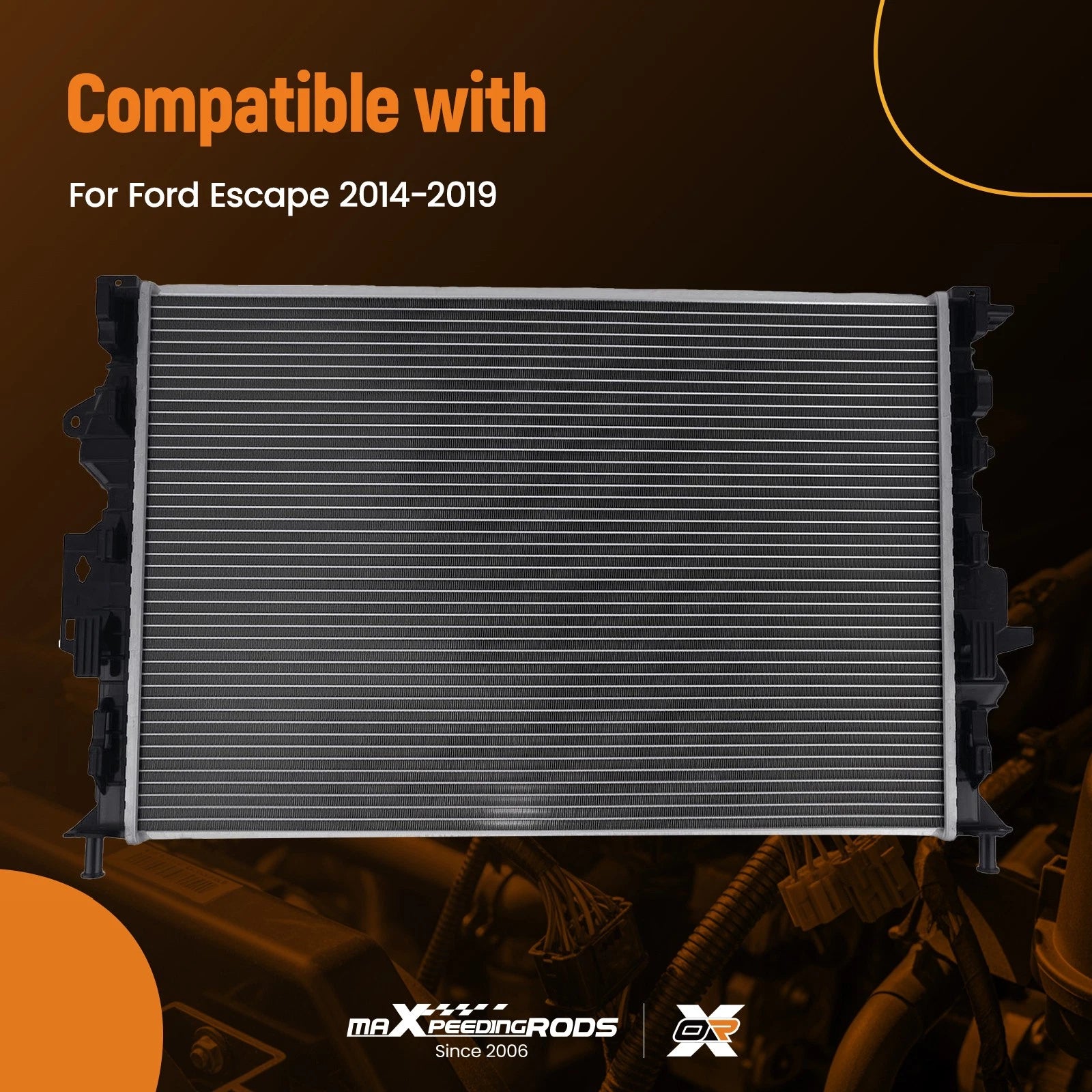 Durable Radiator for Ford Escape (2014–2019)